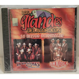 Los Grandes del Acordeon 16 Exitos Originales by Various (CD 724353276324) *NEW*